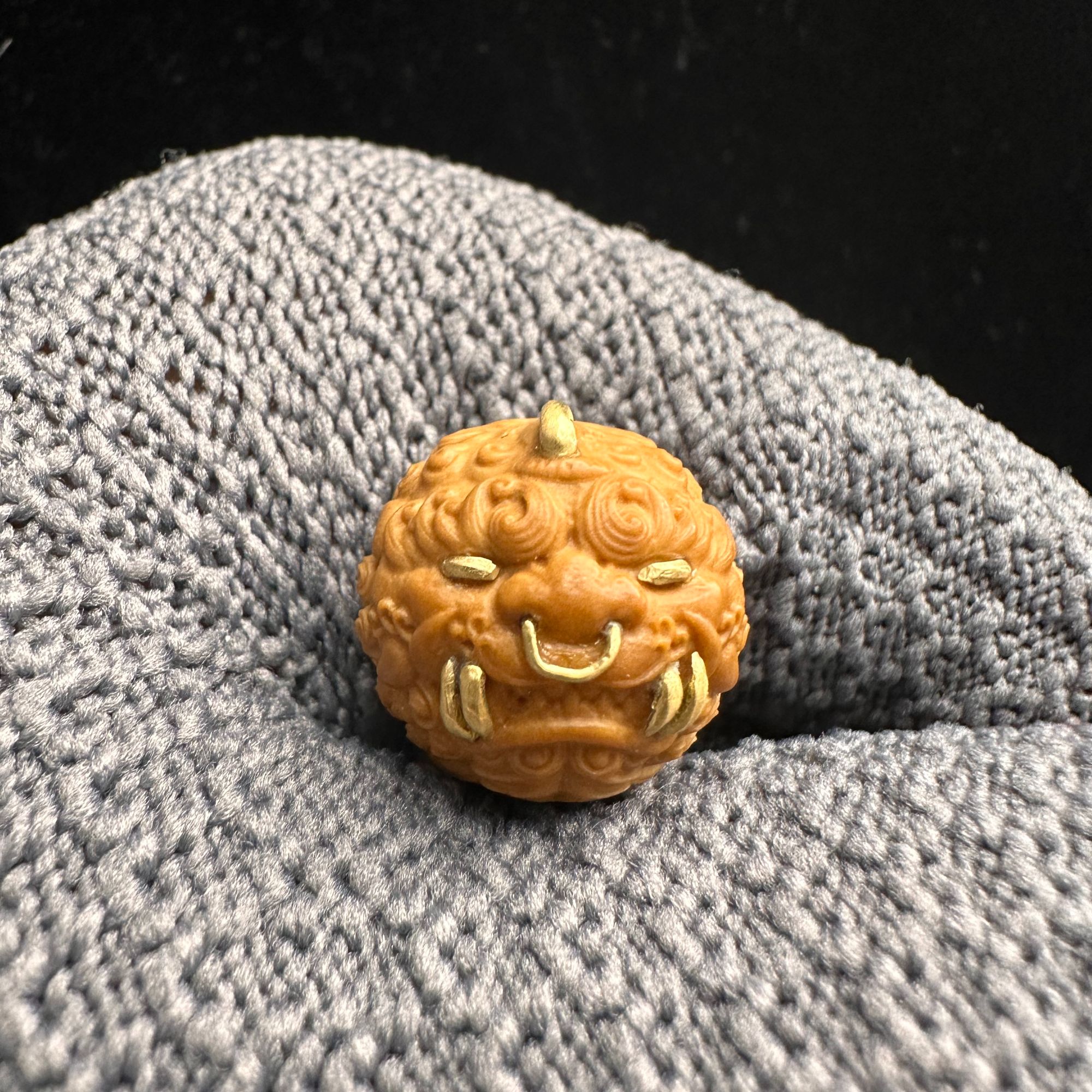 猴头核桃单颗  唐狮