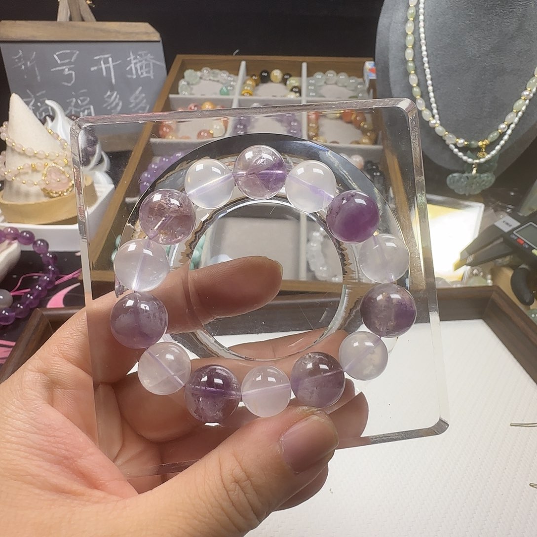 水晶手串未镶嵌水晶手串设计款式