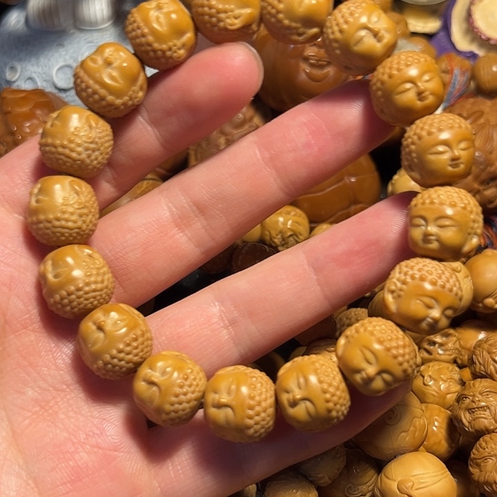 橄榄核手串/手链猴头1.45宝宝佛微瑕