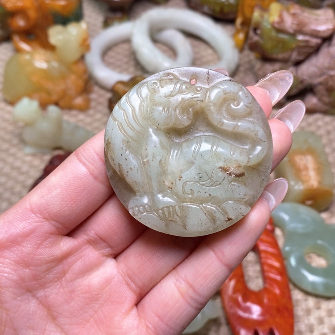 白玉菩提吊坠白玉菩提白玉菩提摆件