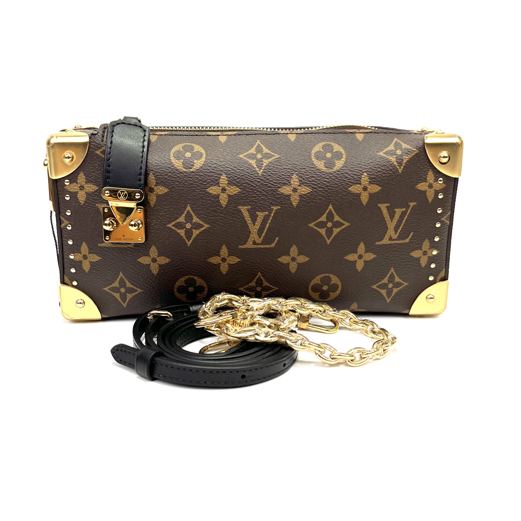 99新 LouisVuitton/路易威登 拾壹/LV拼色秀款软盒子99新24594907
