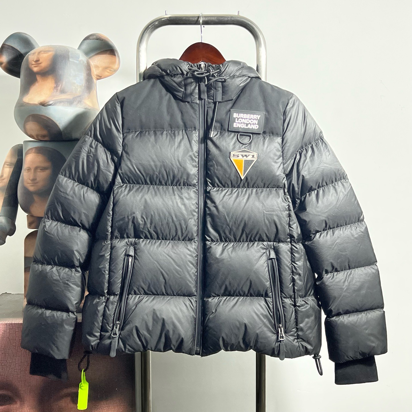 99新 BURBERRY/博柏利 伦敦标羽绒服尺码：S胸围51衣长62