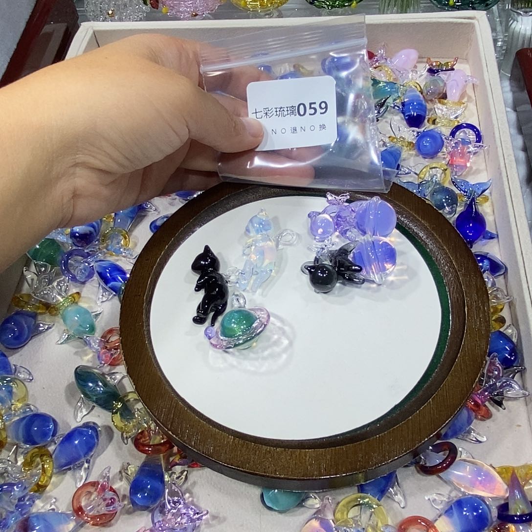 M***嘟吊坠（不含链）玻璃59五个挂件