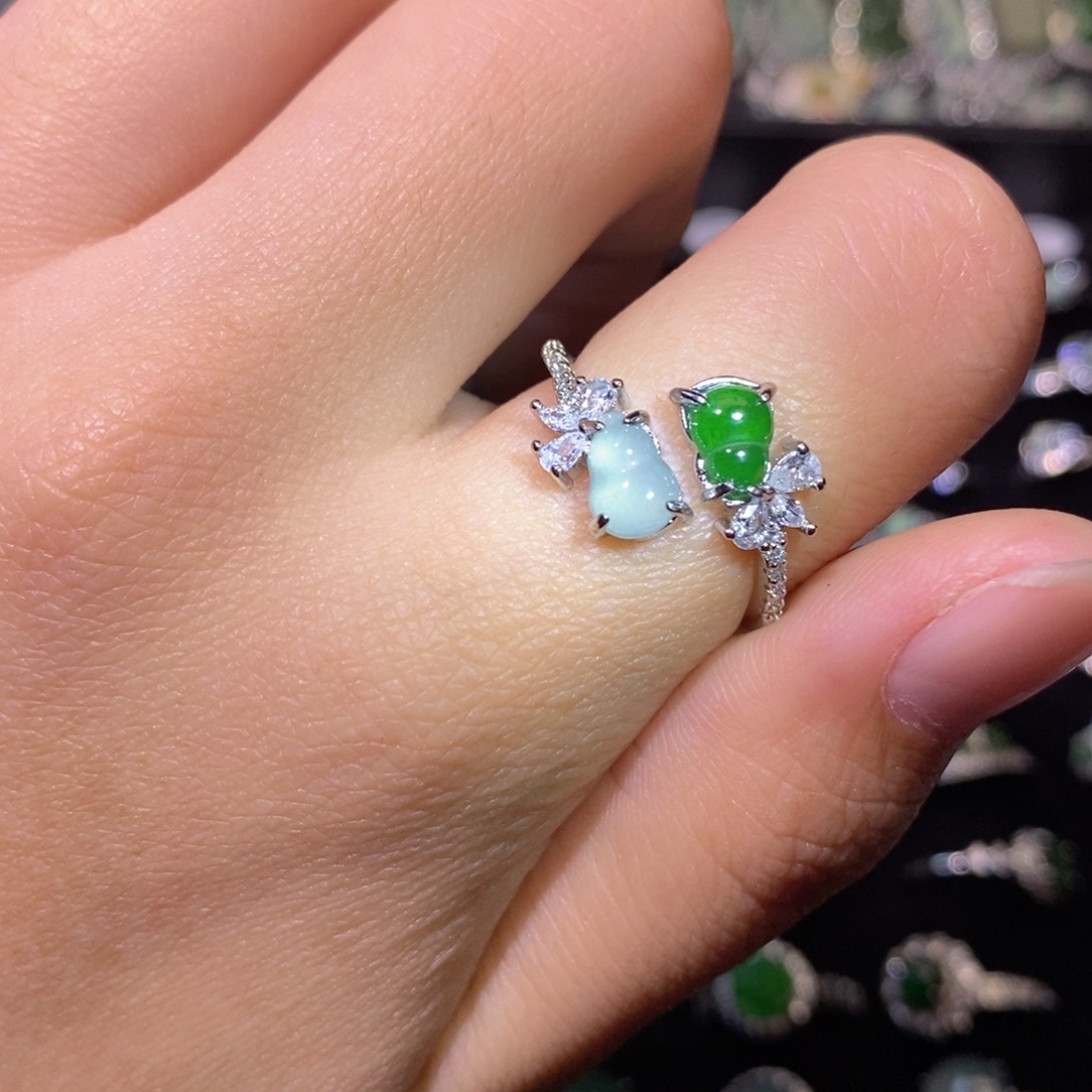 翡翠未镶嵌颈饰天然