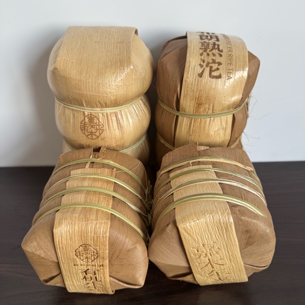 许昌茶叶超市正品代购布朗熟沱景迈沱茶有机小生饼有机小熟饼