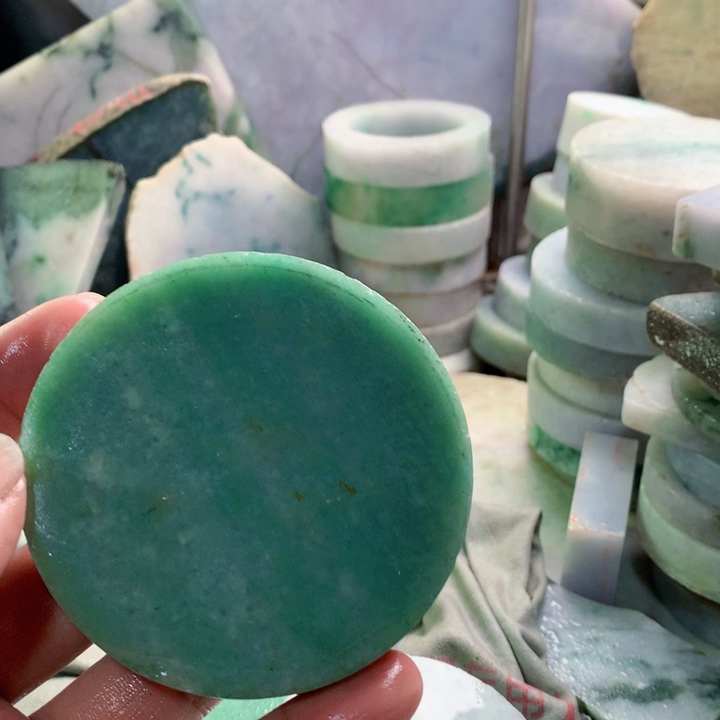 裸石翡翠水*翡翠手镯