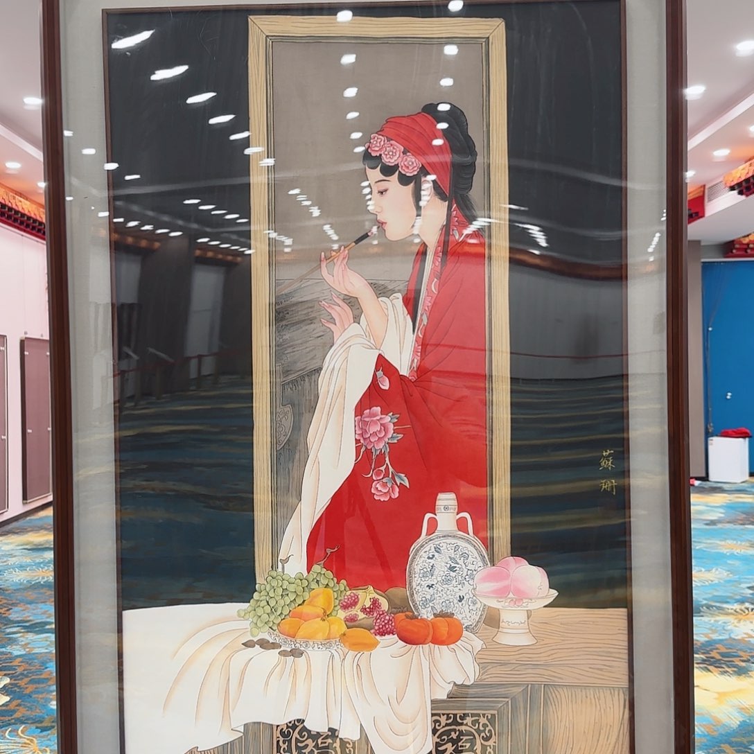 国画艺术家的作品