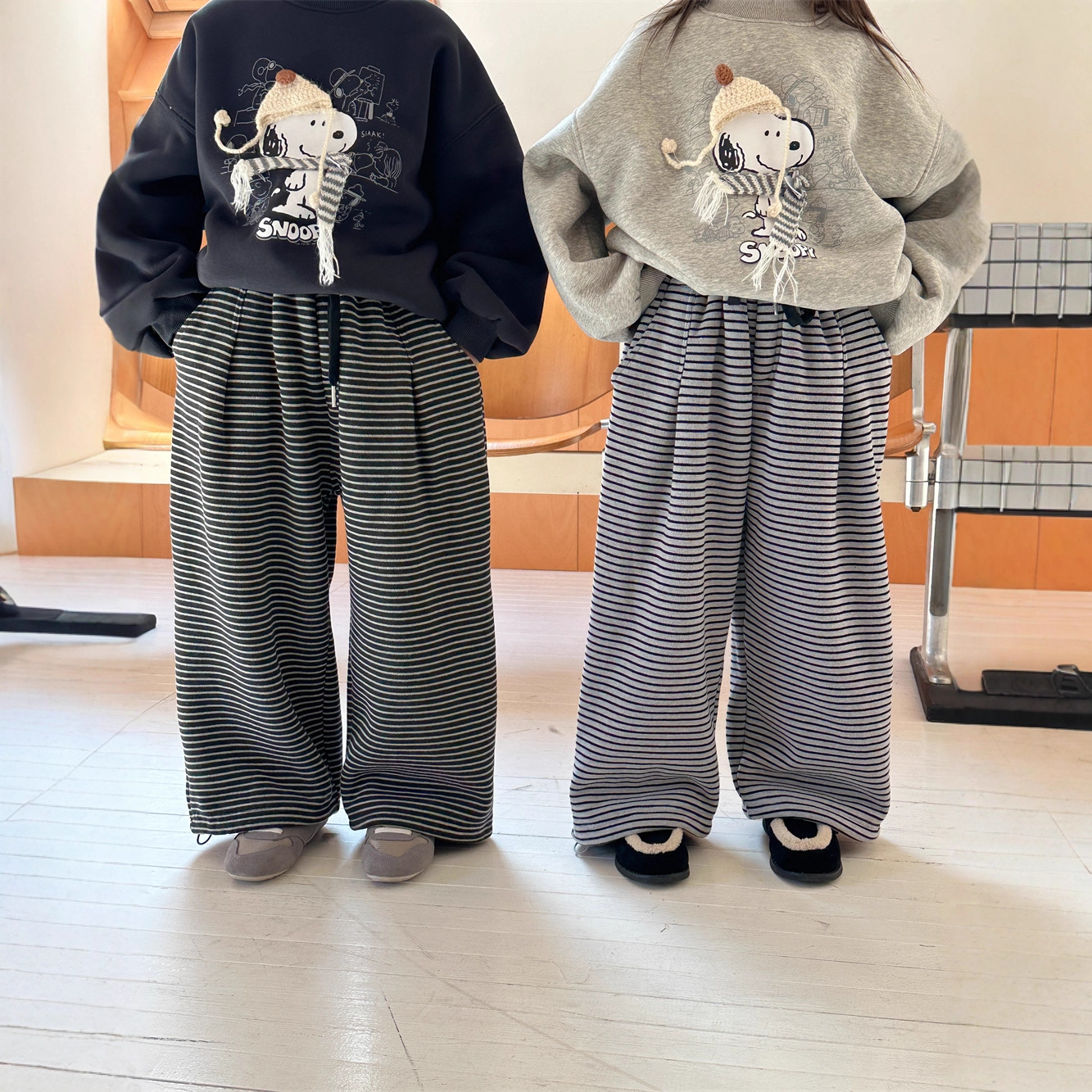 儿童裤子男童女童长裤童装休闲裤童裤加绒加厚韩版中大童2025冬