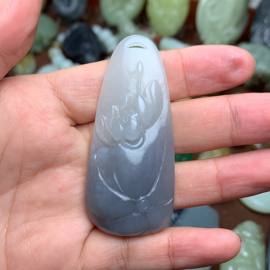 和田玉挂件未镶嵌