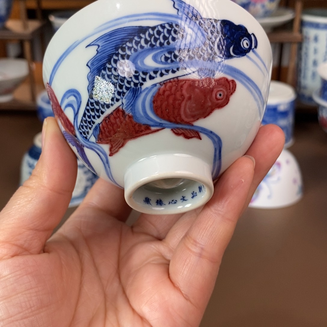 景德镇陶瓷手工手绘