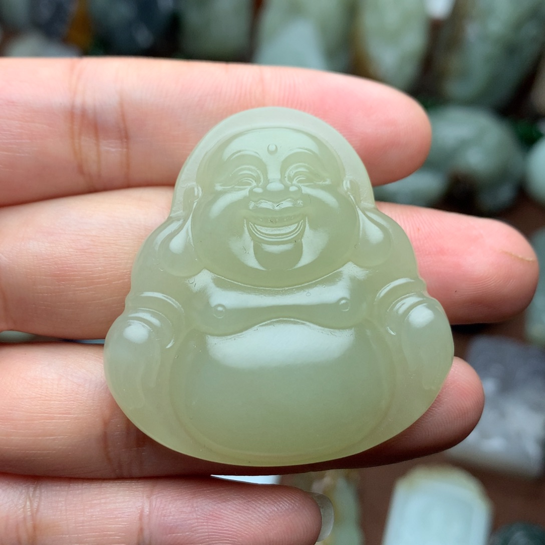 和田玉挂件未镶嵌