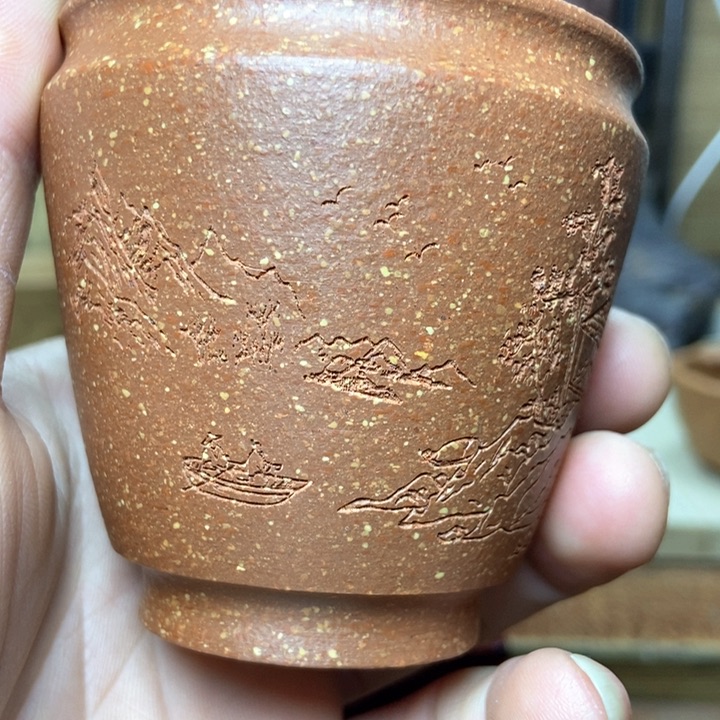 紫砂茶杯紫砂主人杯