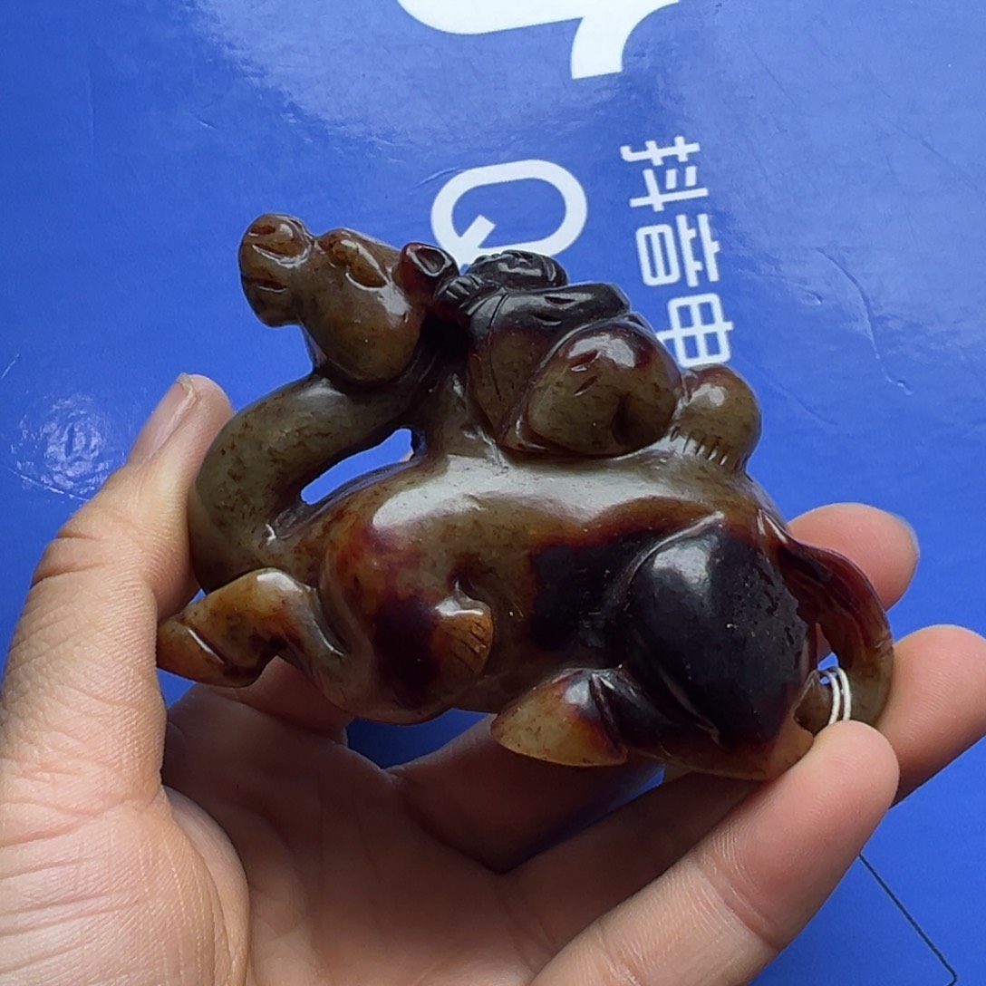 和田玉把件未镶嵌