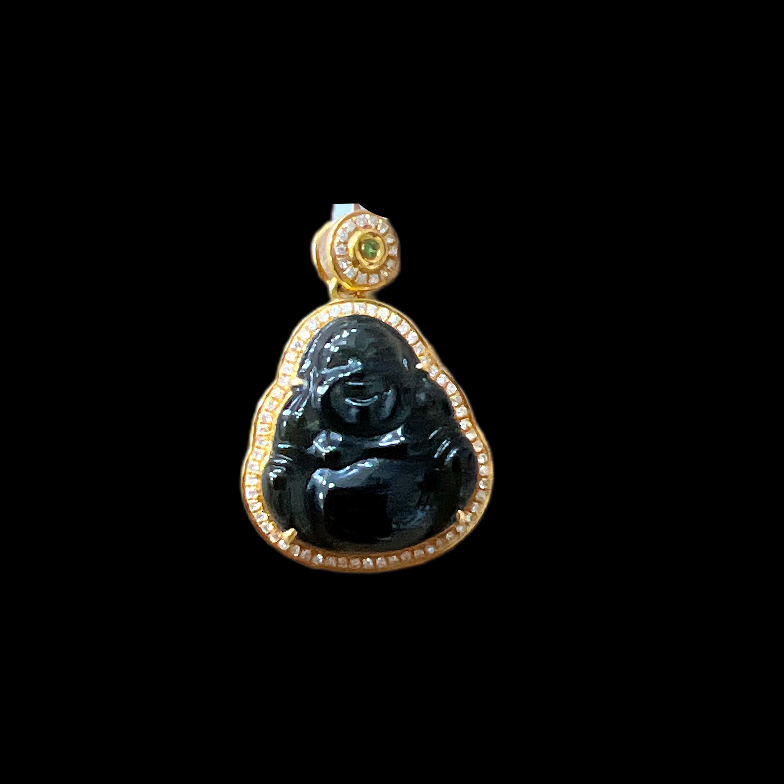 6088-碧玺吊坠18K孤品、