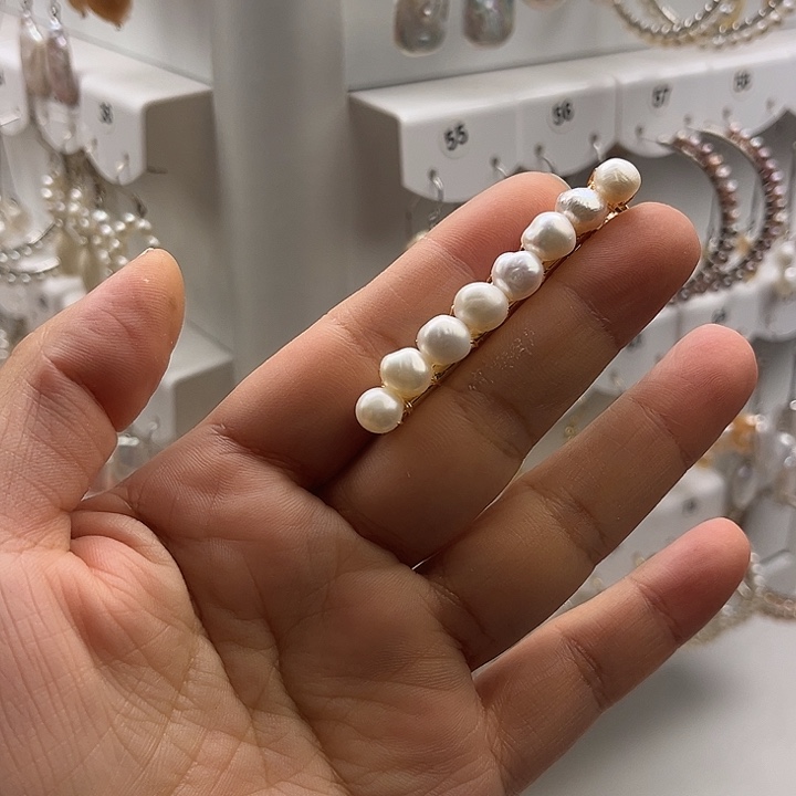 未镶嵌淡水珍珠发夹