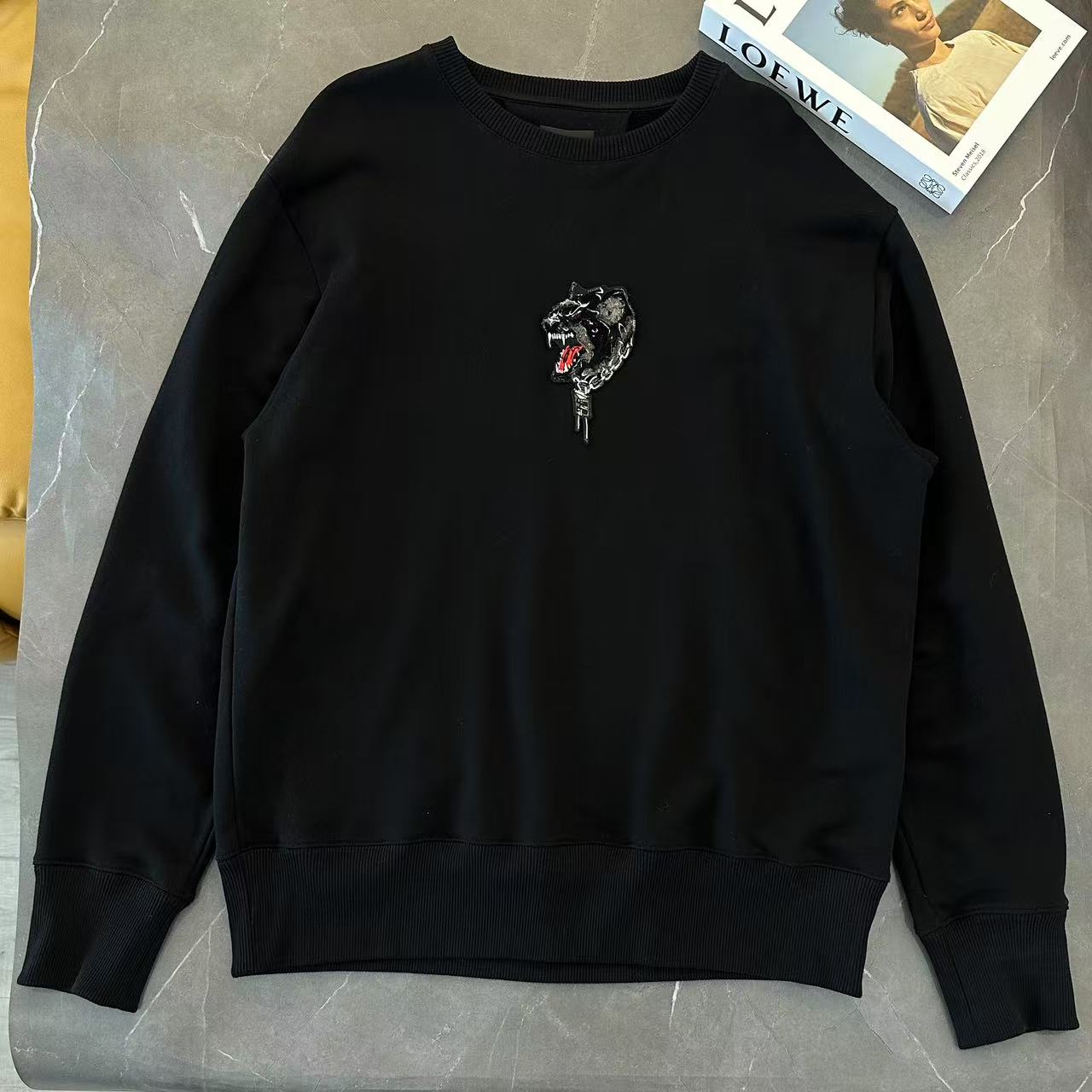 95新 Givenchy/纪梵希 GIVENCHY  黑色卫衣  XL码/2508