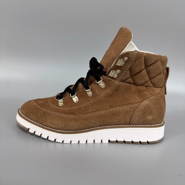 Cole haan/歌涵co103 全皮坡跟休闲靴子