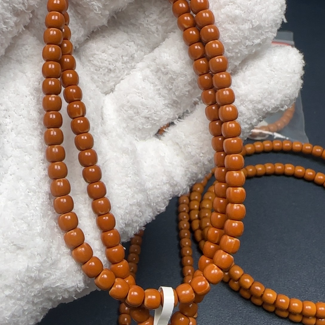 手串橄榄核老挝长串极限弧三花5.8mm