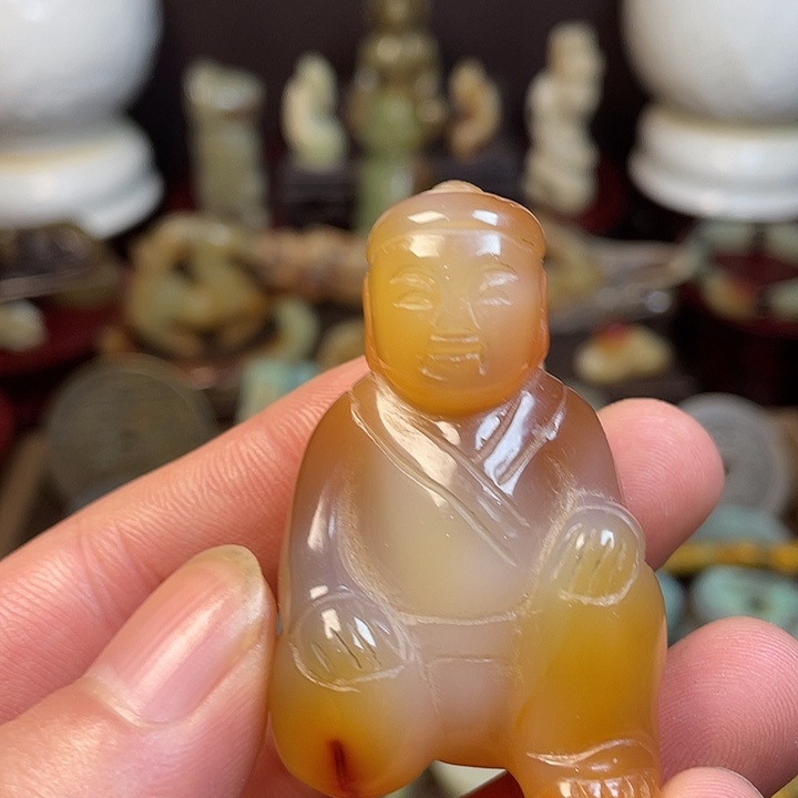 玛瑙/玉髓合金颈饰