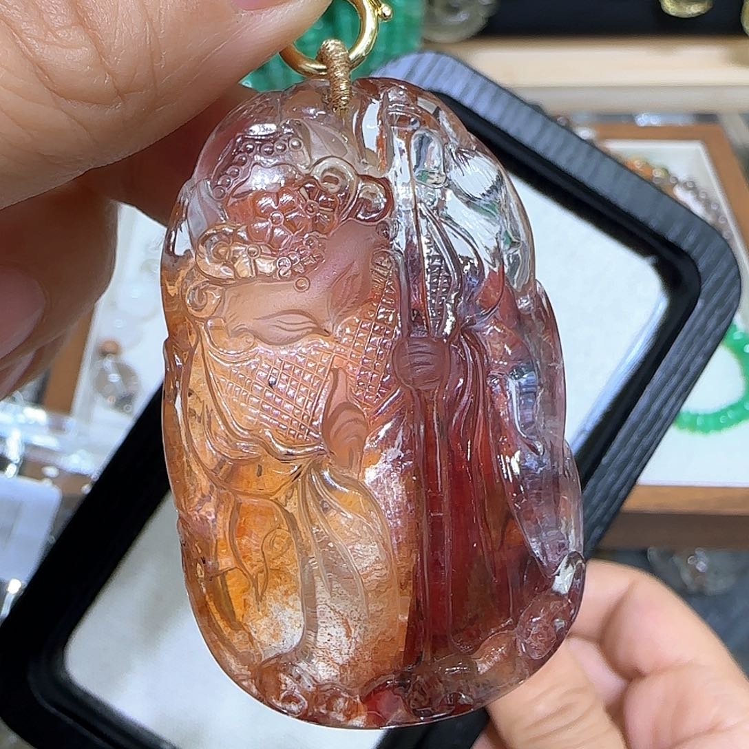 水晶颈饰未镶嵌天然