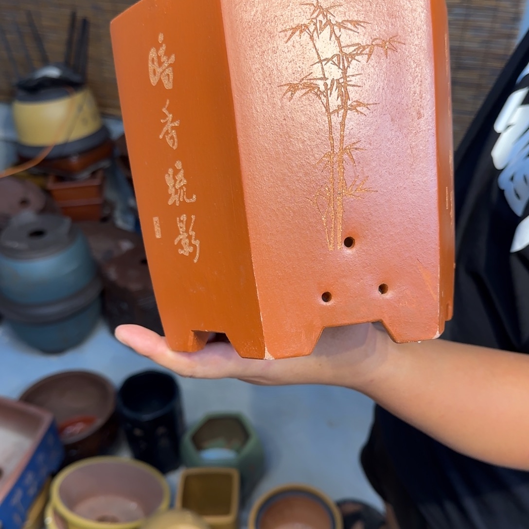 花盆紫砂口径15.20口径