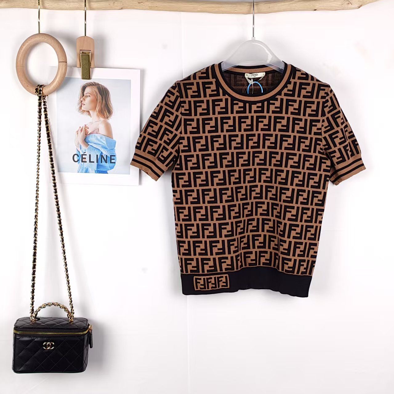 99新 FENDI/芬迪 海囤J/芬迪上衣/40码/ru132064