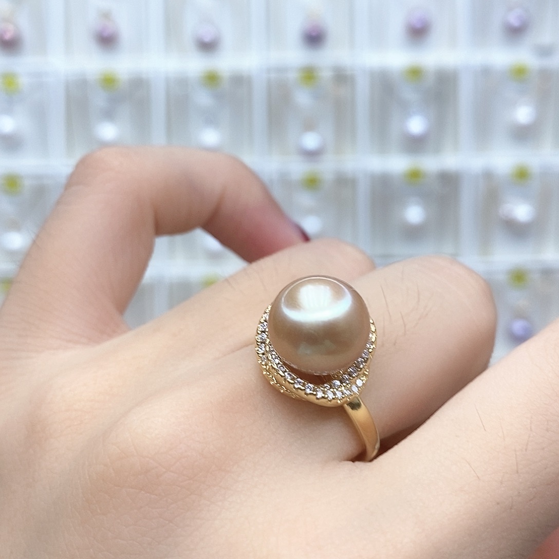 颈饰合金淡水珍珠