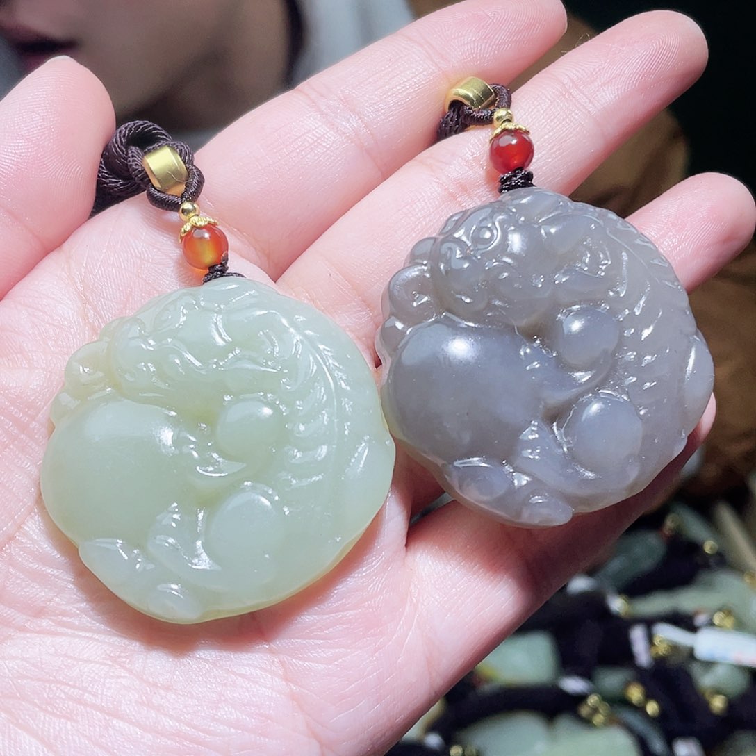 和田玉颈饰未镶嵌多样性发货拍一发一