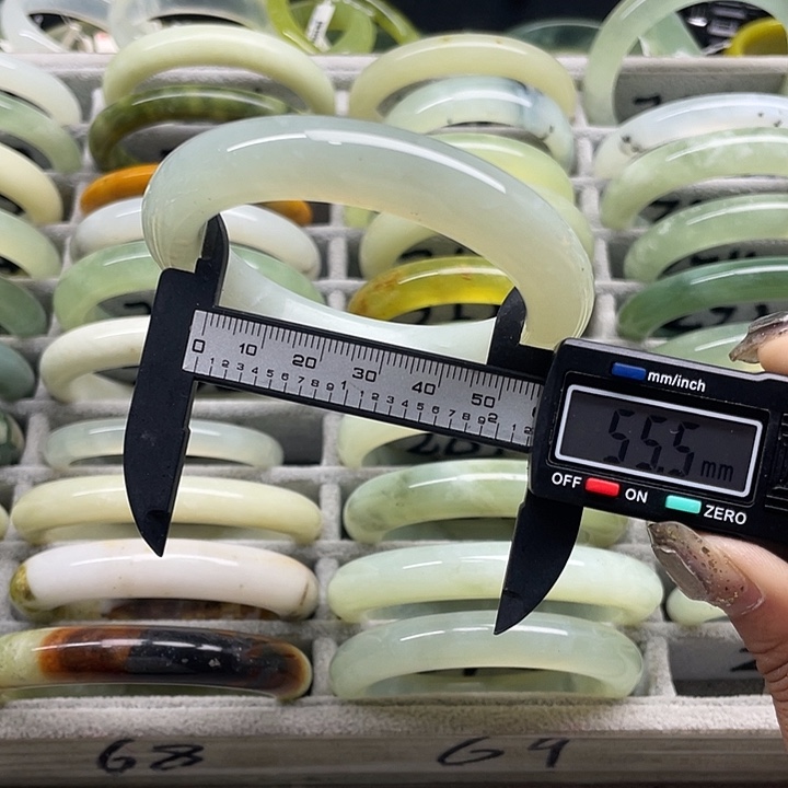 蛇纹石玉合金手镯280