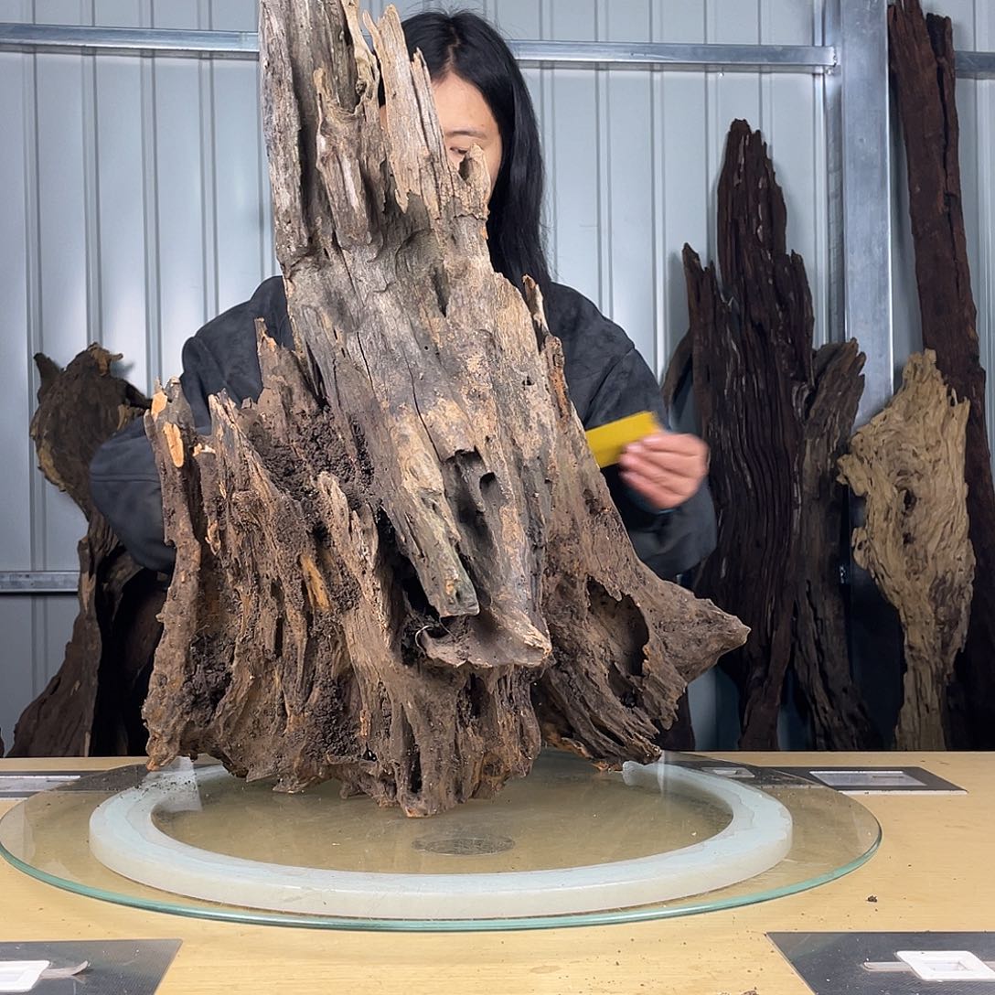 书架紫檀木类风化木