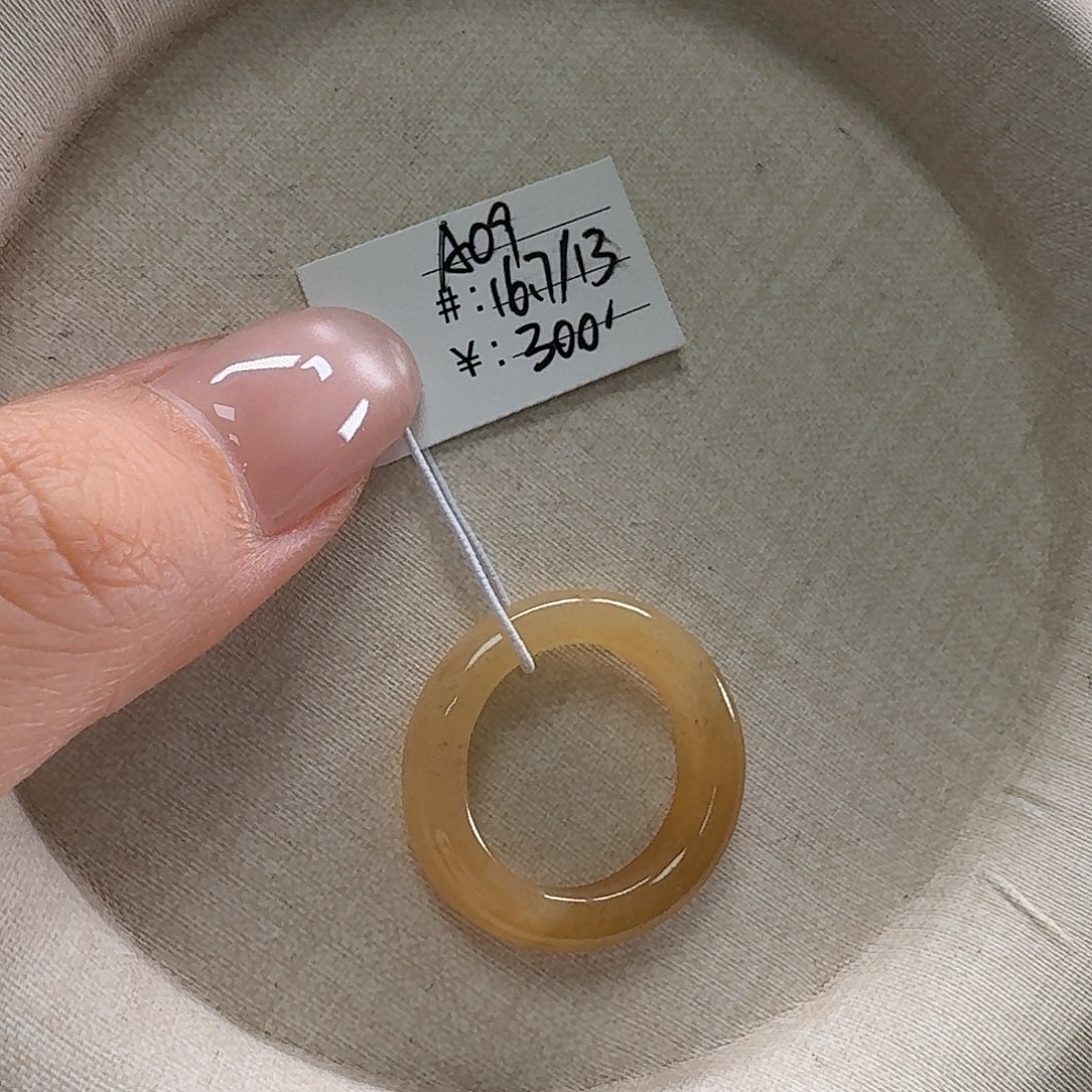 和田玉（糖玉）未镶嵌戒指