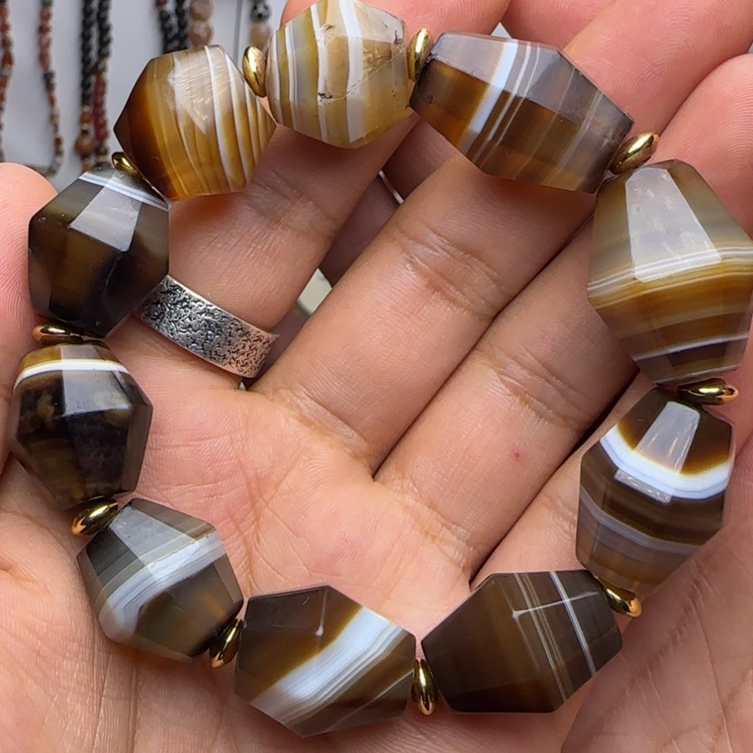 玛瑙/玉髓单未镶嵌