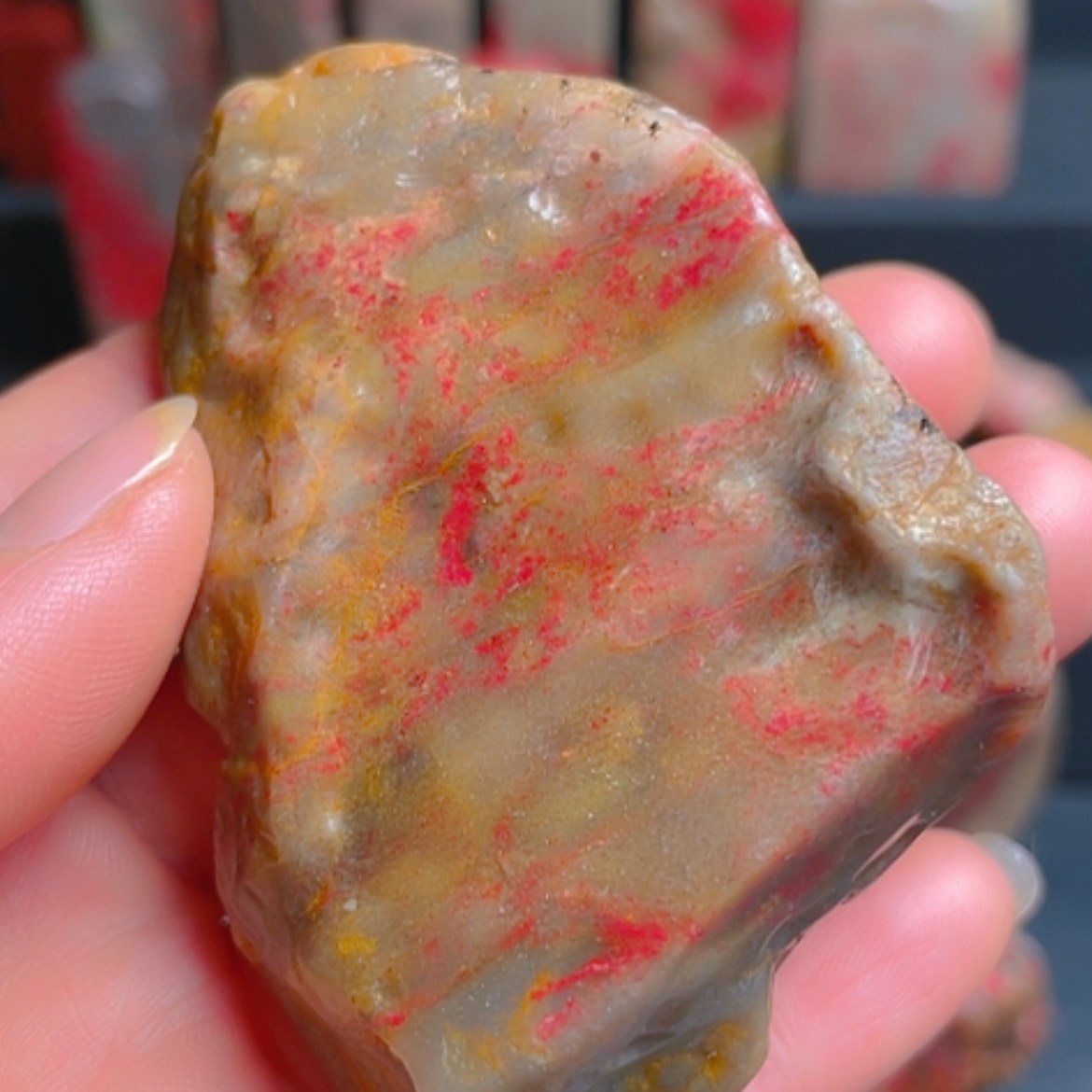 【闪购商品】昌化鸡血石昌化田黄鸡血原石