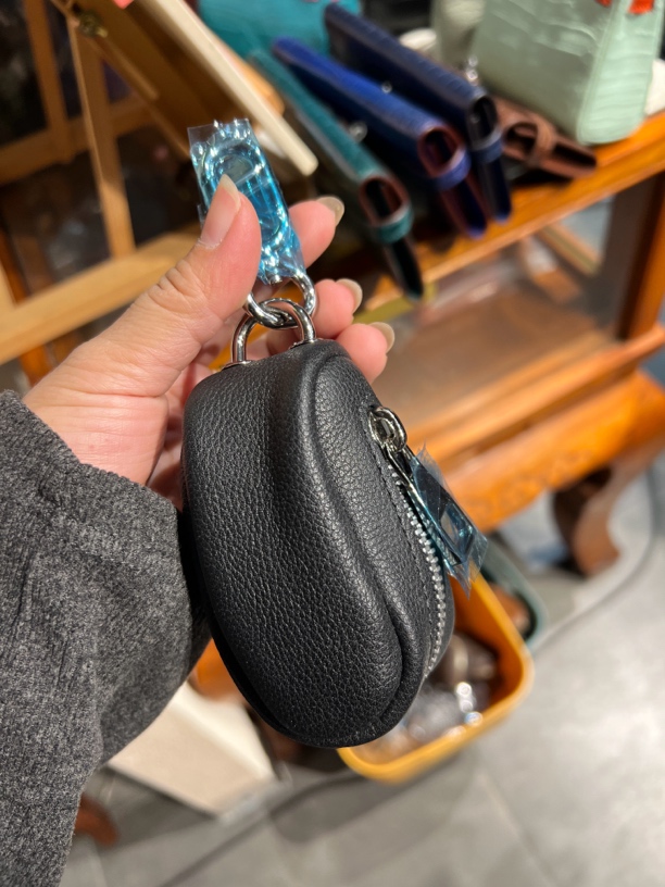 胖嘟嘟通用钥匙包零钱包进口牛皮