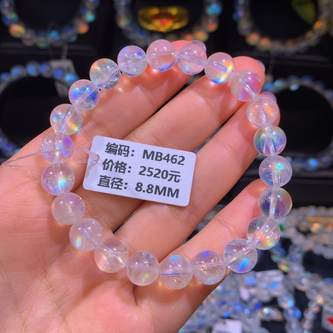月光石手链未镶嵌MB462#8.8mm