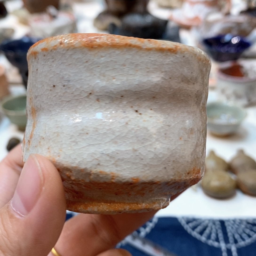 柴烧侘寂粗陶茶具