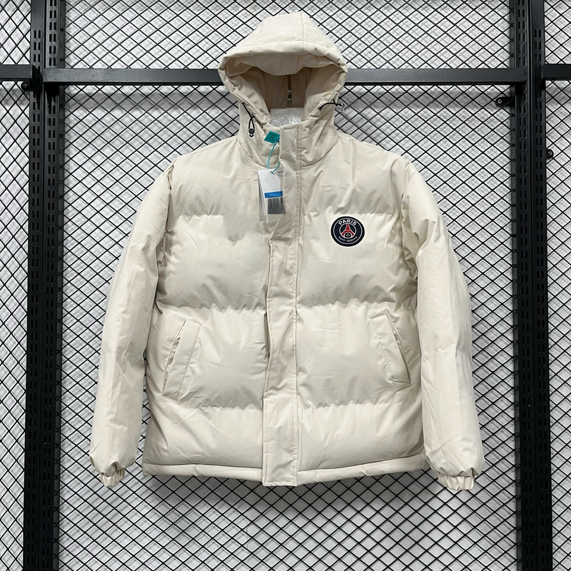 【棉服MF】巴黎俱乐部加厚保暖运动秋冬季男女休闲学生黑色白色保暖