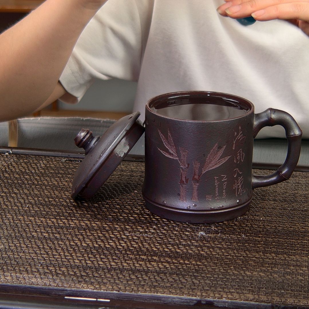 【闪购商品】茶杯紫砂高货放漏