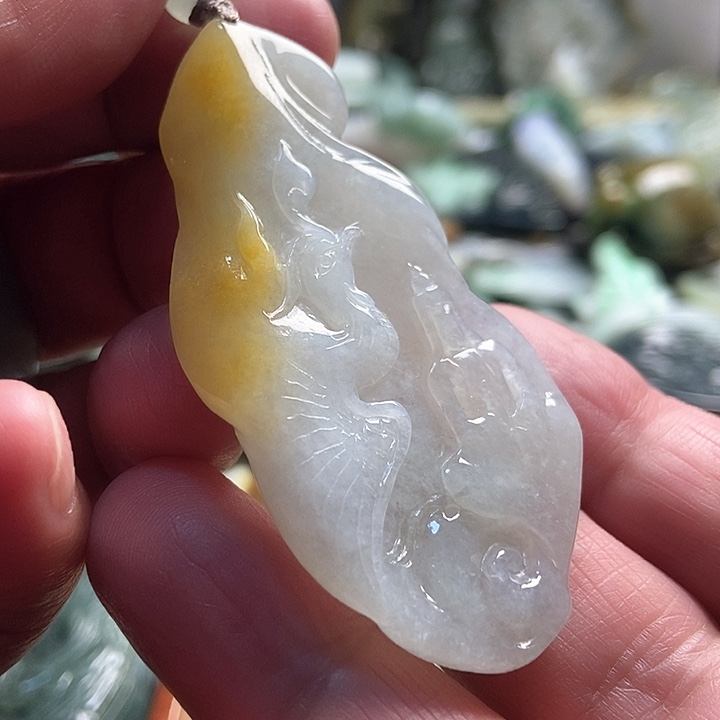 翡翠吊坠(不含链)未镶嵌