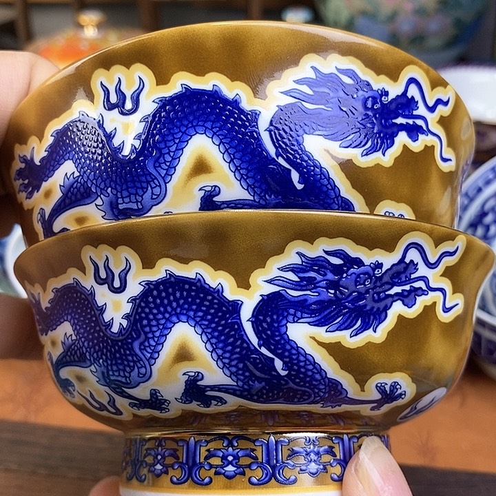 景德镇陶瓷藏式茶碗
