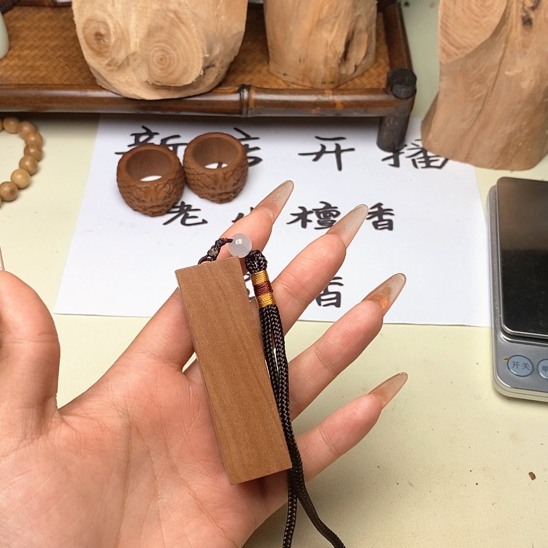 檀香木手串/手链手把件（大）