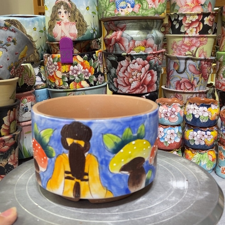 景德镇艺术手绘作品