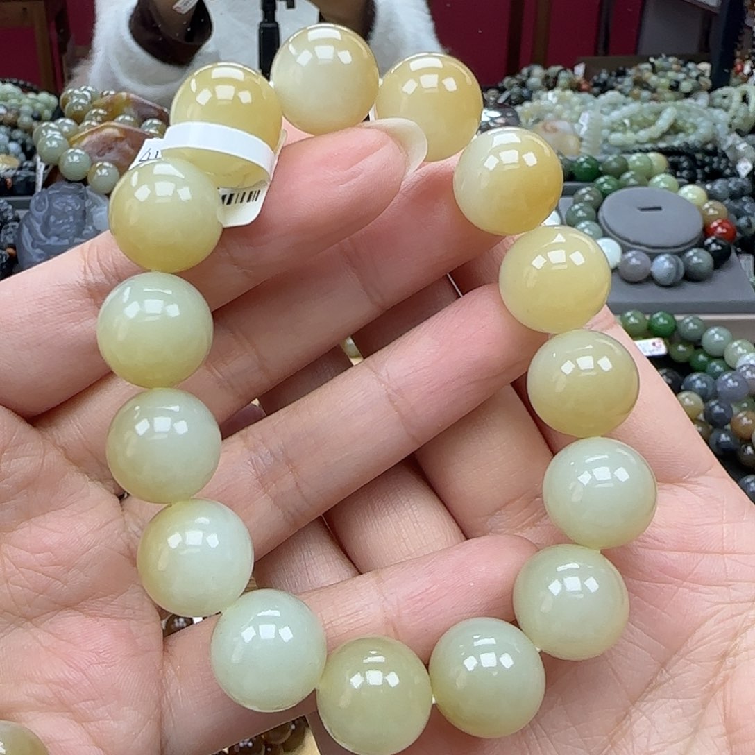 和田玉手链未镶嵌