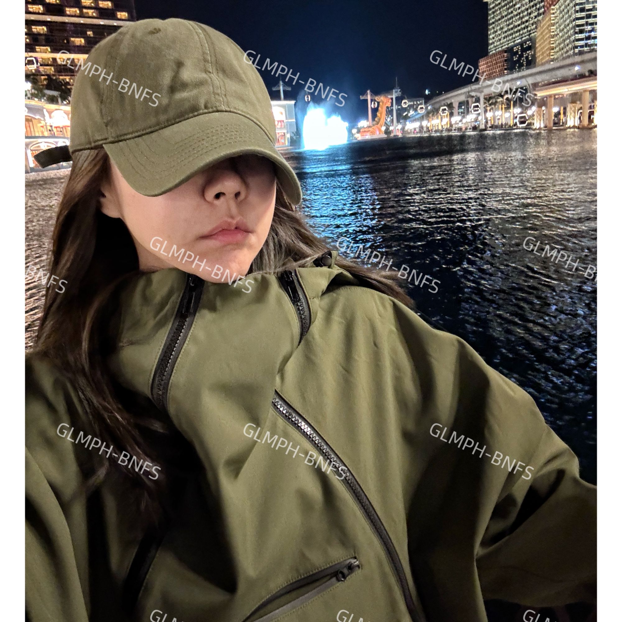 GLMPH-BNFS【L P外套】复古运动宽松休闲春夏百搭上衣-748