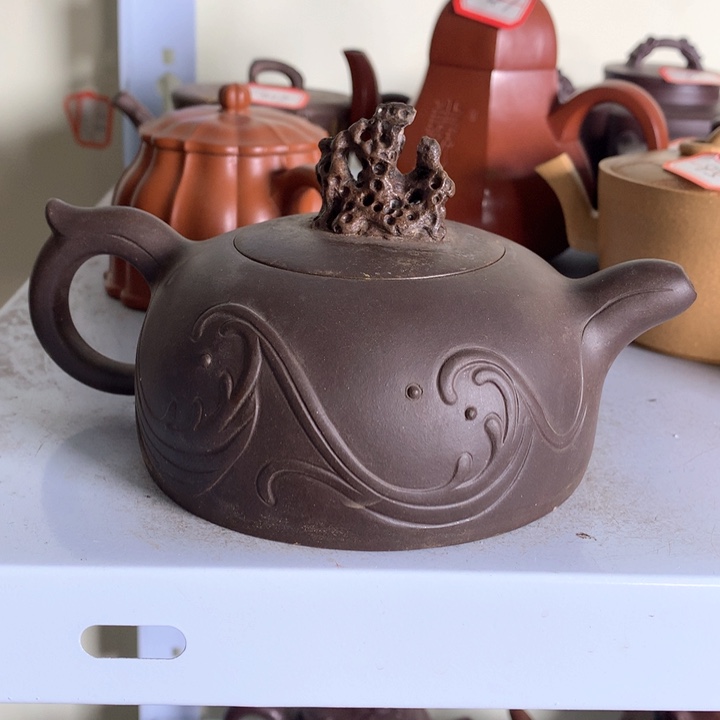 紫砂茶壶戎****归孤品处理价21