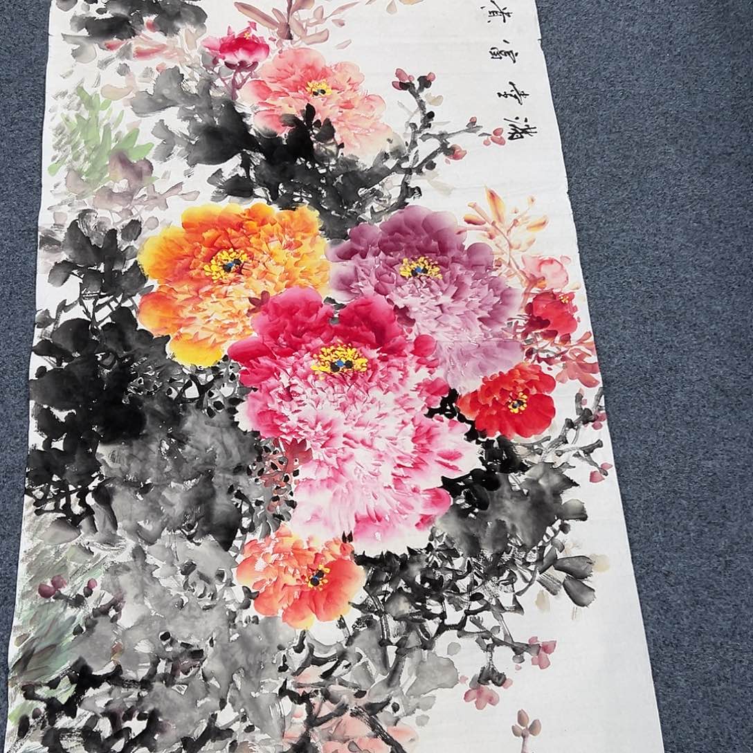 国画纯手绘作品图