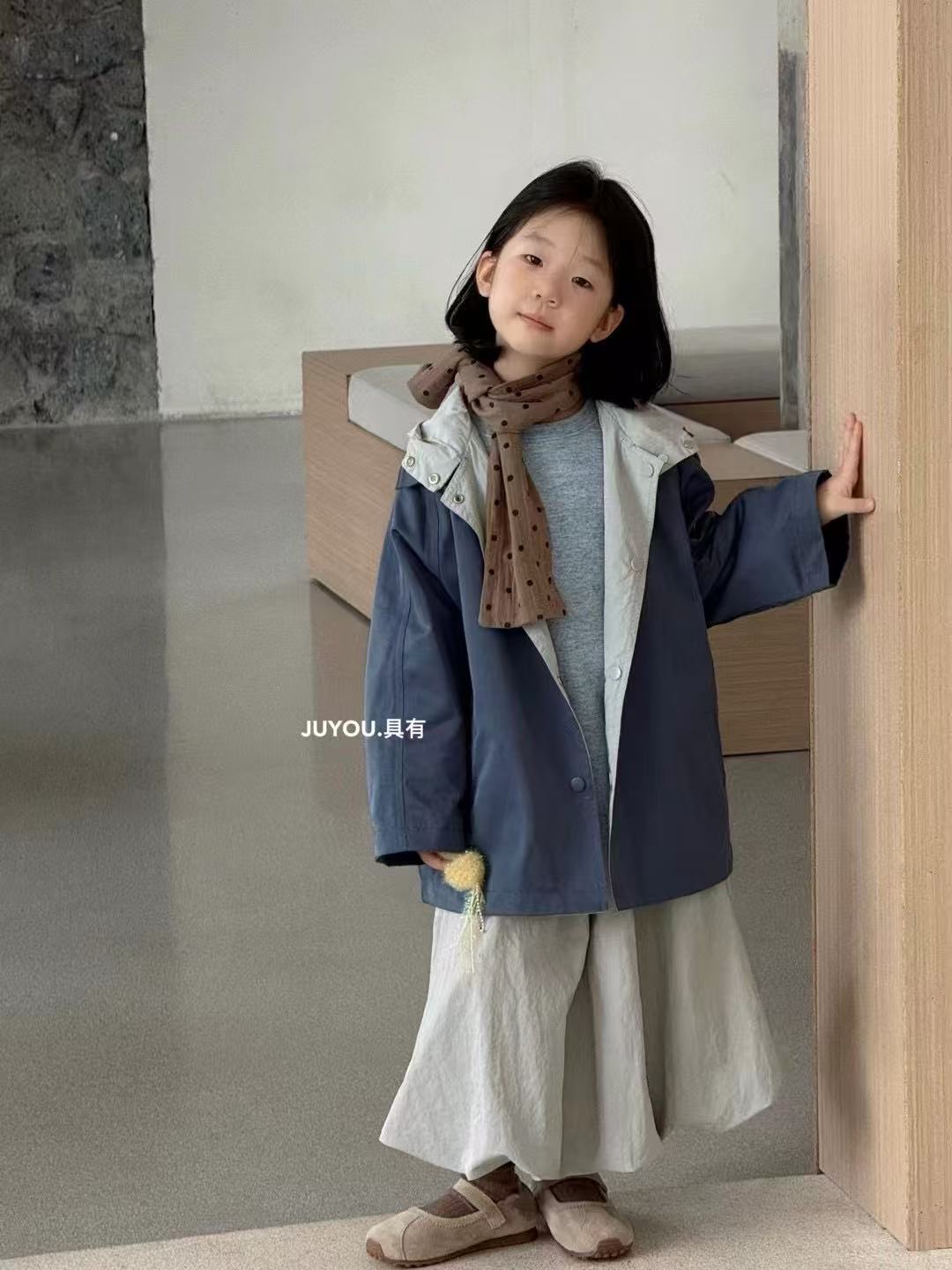 25【秋】-with-双面穿连帽风衣 81062