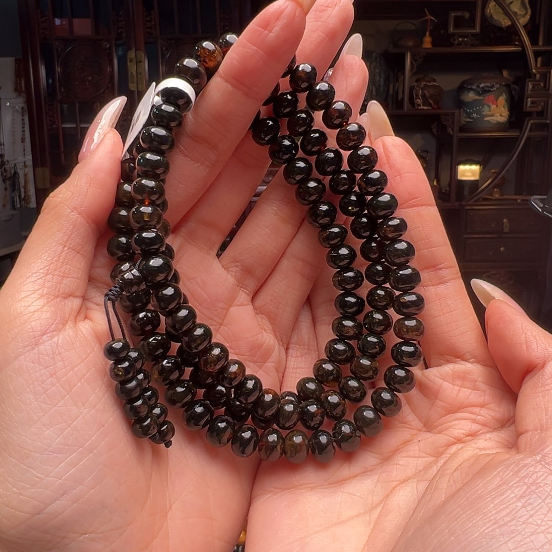 琥珀裸石未镶嵌抚顺琥珀20540八