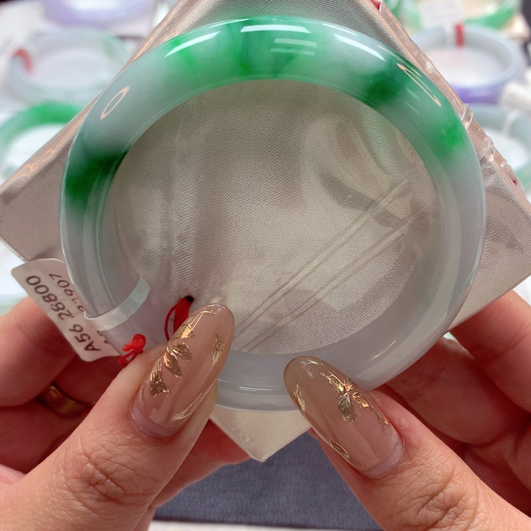 翡翠手镯未镶嵌22（20号）