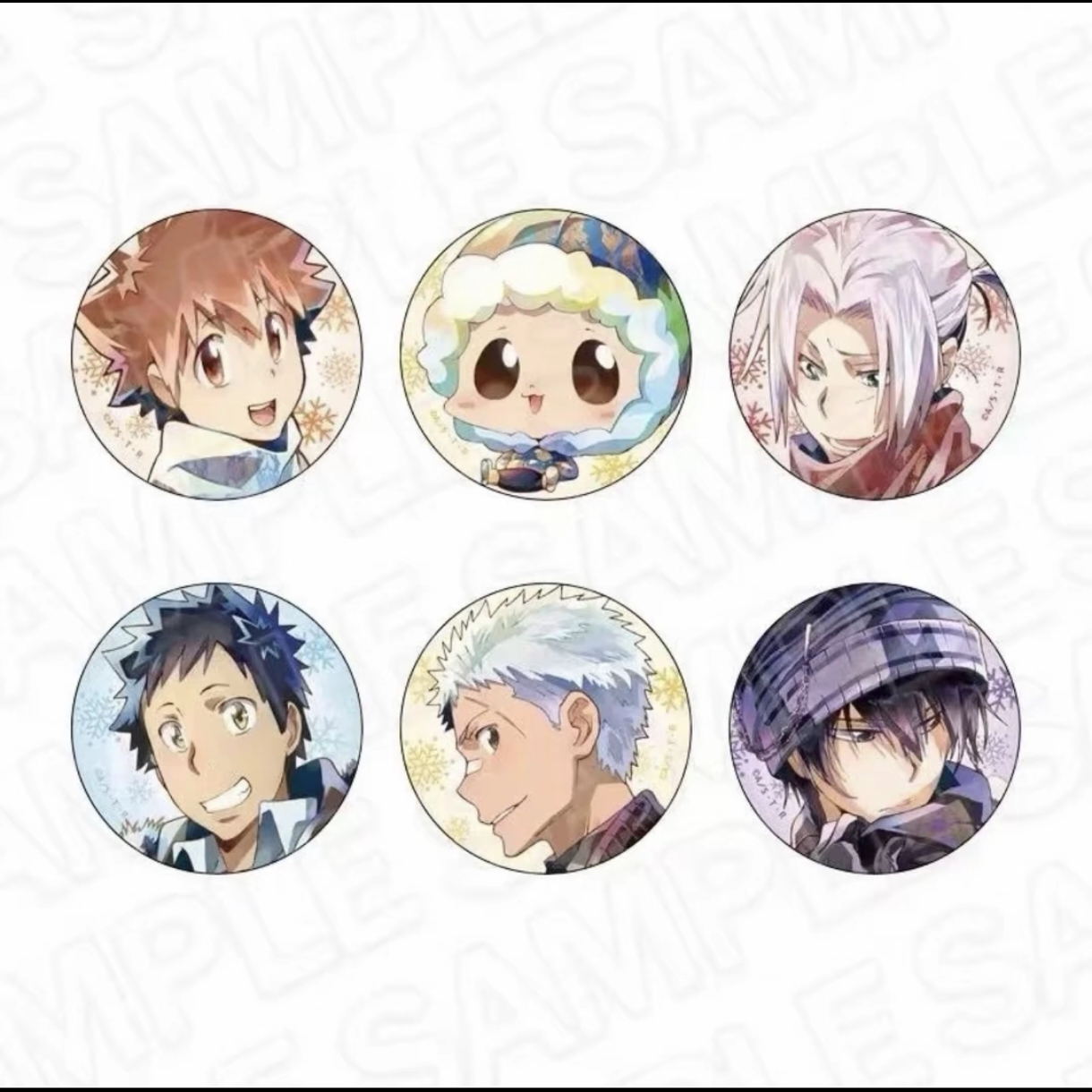 【家庭教师】水彩旧冬服winter吧唧 （默认代拆）